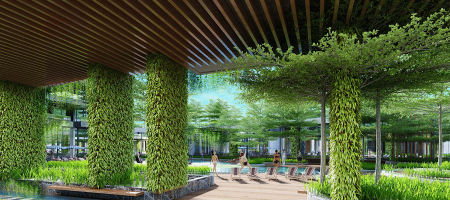 Tien ich biet thu tren cao forest in the sky dai lai 2